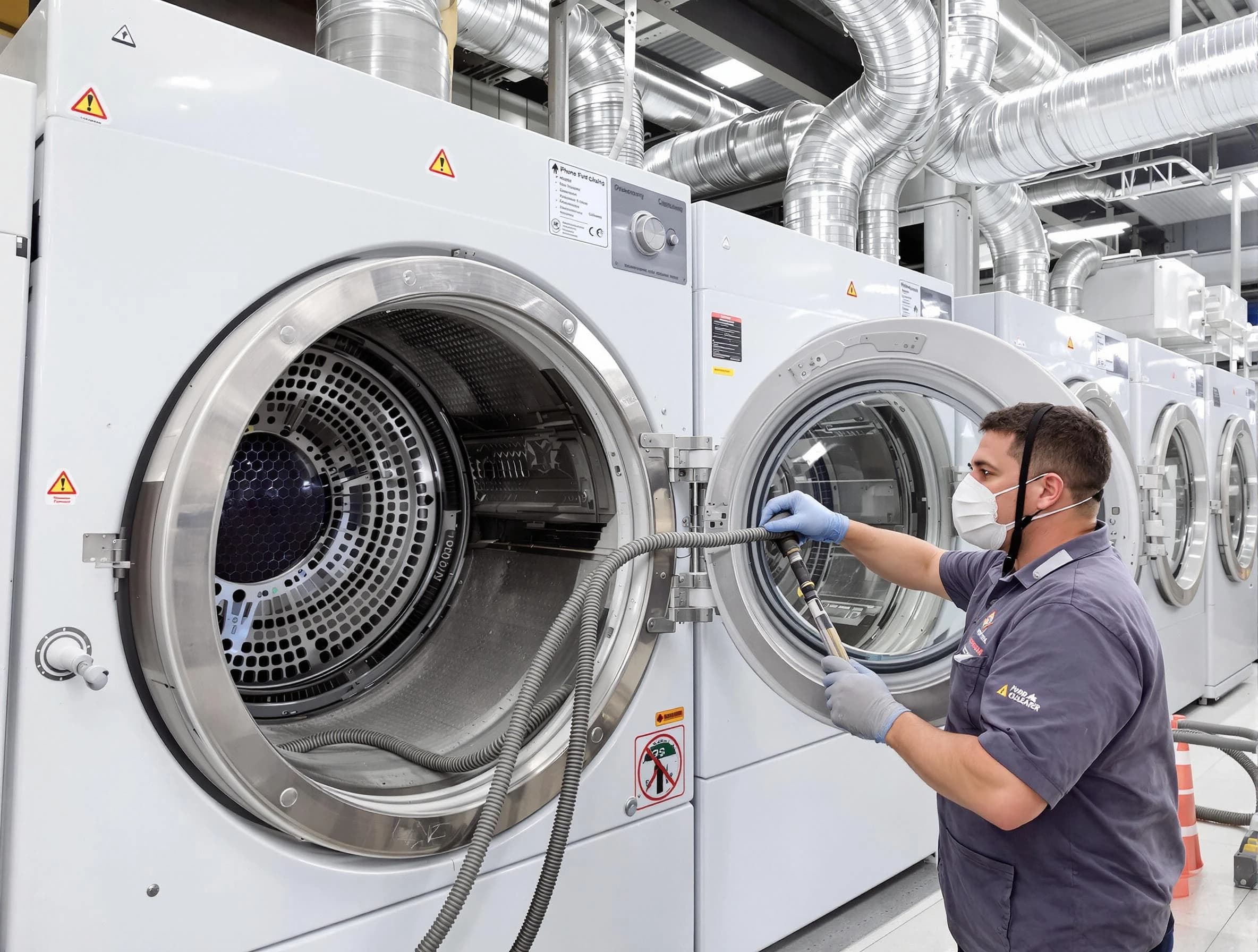 Industrial-grade dryer vent cleaning by Westminster Dryer Vent Cleaning in Westminster