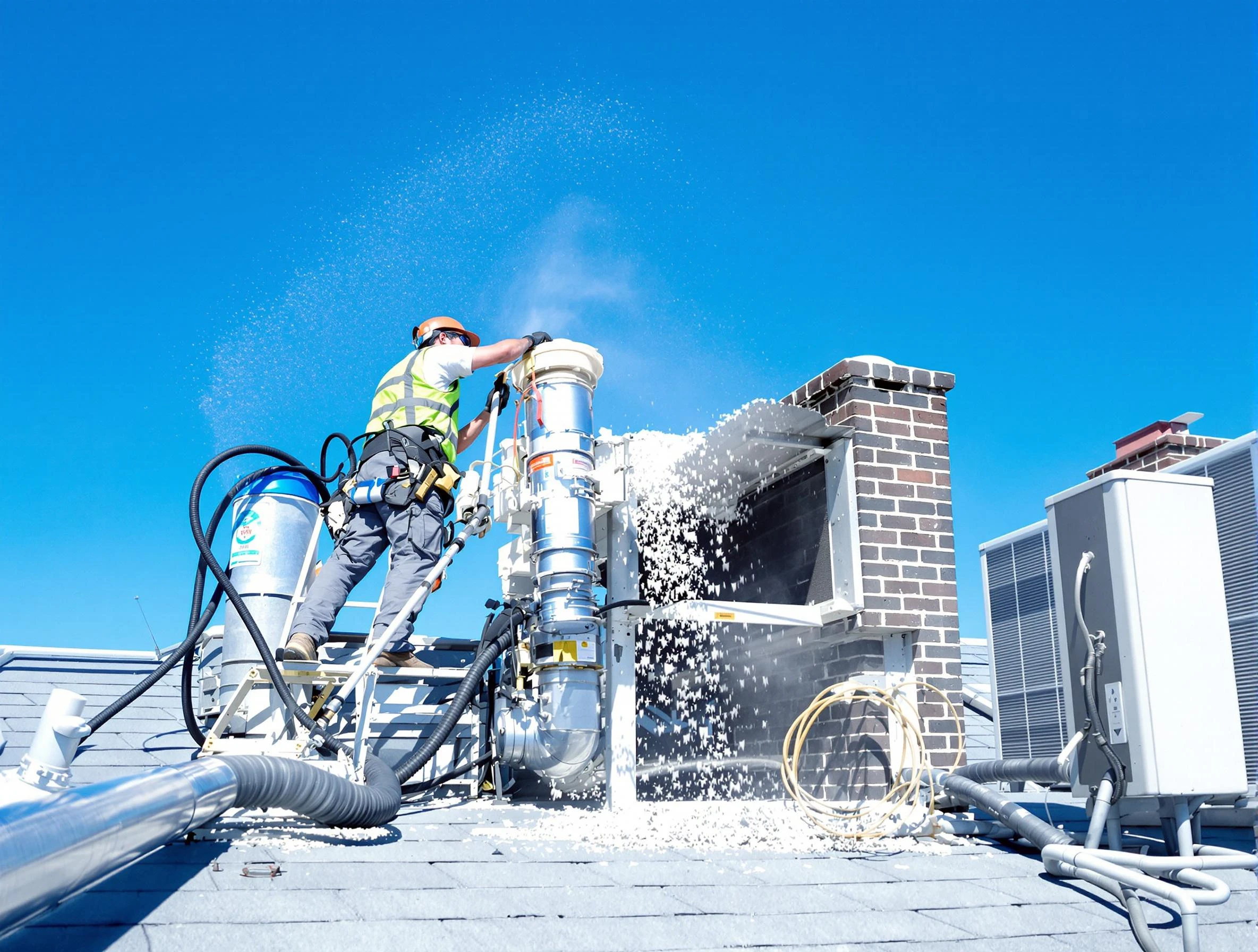Expert roof dryer vent cleaning by Westminster Dryer Vent Cleaning in Westminster